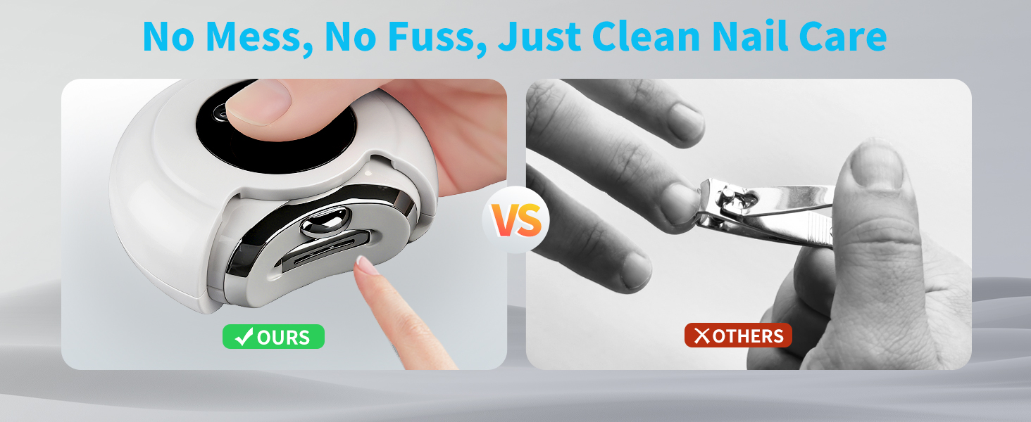 No mess, no fuss, just clean nail care