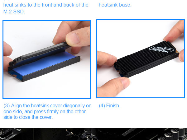 M.2 Heatsink 2280 SSD Cooler