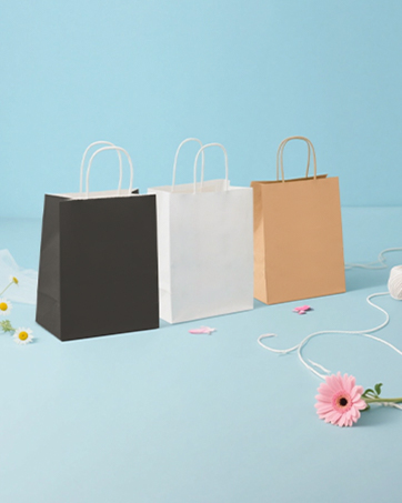 paper bags with handles