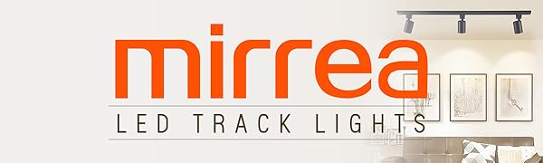 mirrea LED Track Lighting Heads