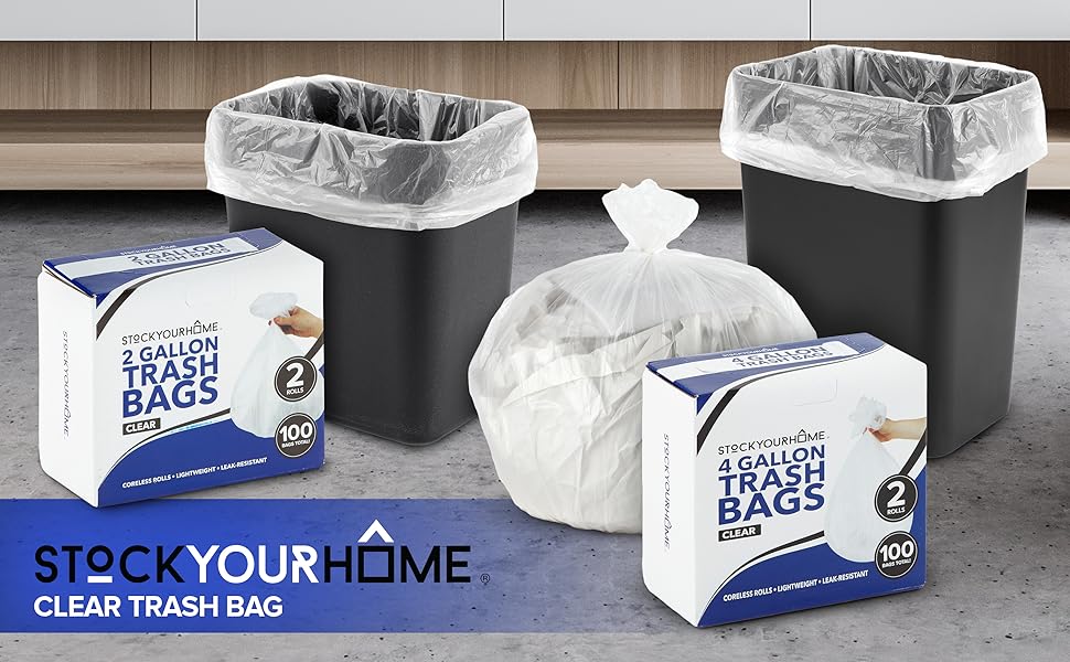 bathroom trash bags