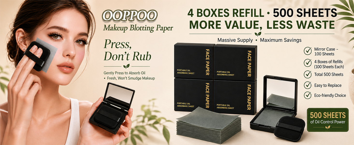 oil blotting sheets papers face absorbing makeup oily skin summer essentinals
