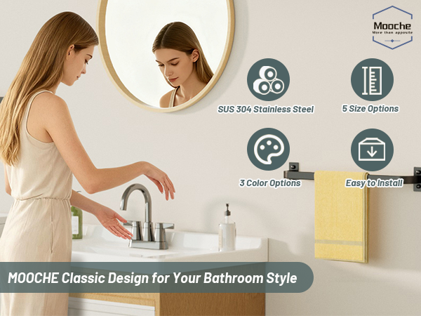 Mooche Bathroom Towel Bar