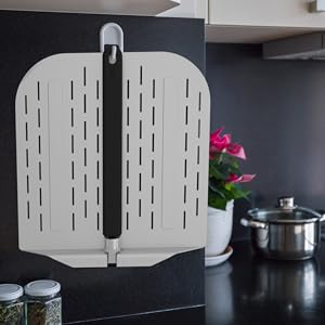 Perfect designed foldable pizza peel paddle spatula