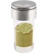Newness Mesh Shaker or Salt Shaker, Stainless Steel Salt Dispenser, Clear Acrylic Seasoning Fine ...