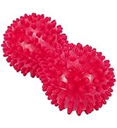 Spiky Massage Ball Peanut Massager Ball Fitness Exercise Mobility Peanut Ball Pain Muscle Steess ...