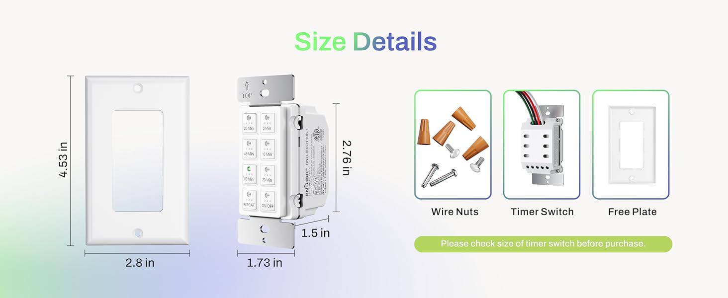 timer switch for lights
