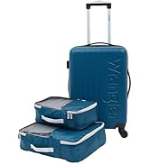 Wrangler Carry-On Luggage Set, Blue