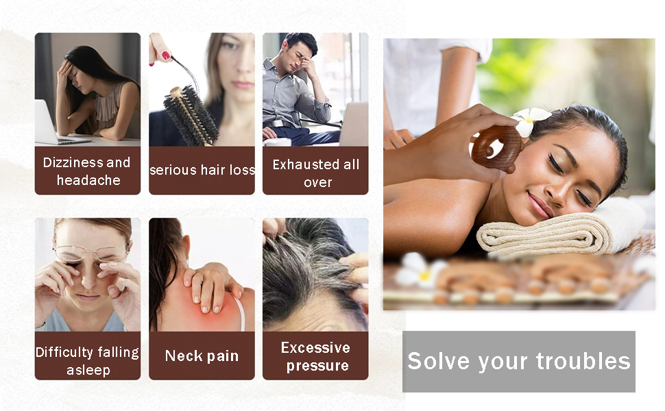 Wooden Massage Body Brush for Cellulite Remover