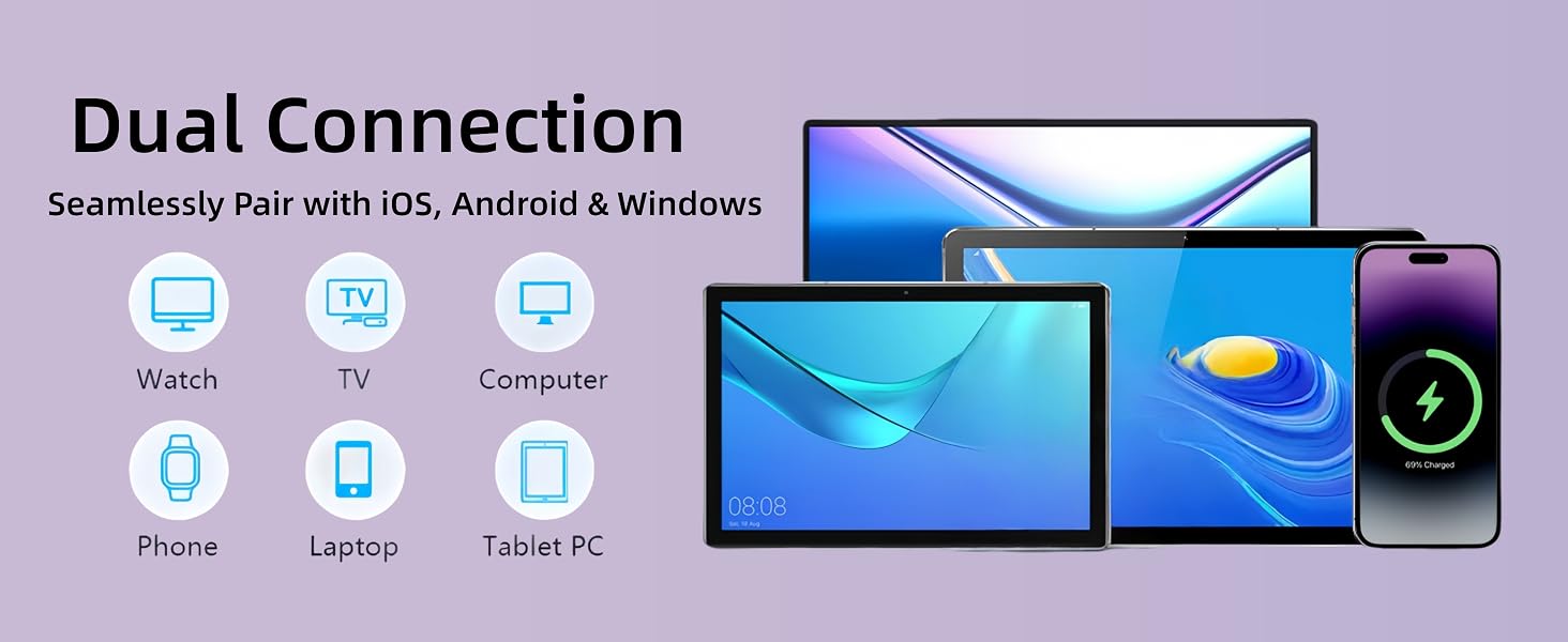 Seamlessly Pair with iOs, Android & Windows