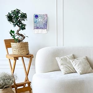 wall tissue box holder for living room