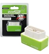 Hugwits 2 PCS Car Power Upgrade Fuel Saving, OBD2 ECOOBD2 Automotive Plug and Driver Single Plate...