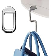 KLIPSTA FLIP Bag Hook - Newly Redesigned. Portable Purse Hanger for Table with Magnetic Closure. ...