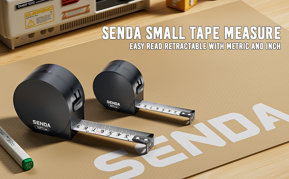 10Ft/16Ft SENDA Small Tape Measure Easy to take & Easy to Use