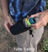 Nocs Provisions Monocular Tube Caddy, Shoulder or Pack Mount Accessory for Monoculars