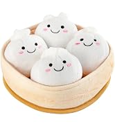 Sedioso Dog Squeaky Toys, 5-Pack Interactive Dogs Toy, Stuffed Dog Chew Toys, Durable Plush Toy f...