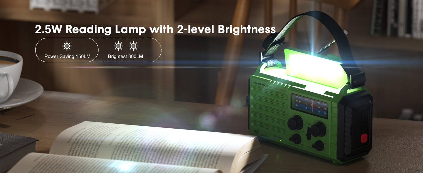 hand crank emergency radio