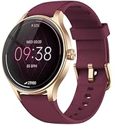 Fitpolo Smart Watch for Women Android iPhone, 1.27'' HD Fitness Tracker with Bluetooth Call & Ans...