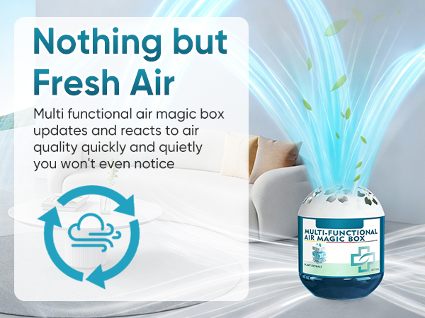 indoor air purification dust removal magic box