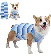 Recovery Suit for Dogs Dog Onesie Surgery Recovery Suit for Small Medium Dogs, E-Collar Alternati...
