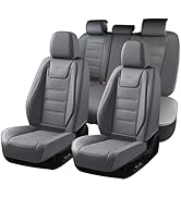 Coverado Car Seat Covers Full Set, Seat Covers for Cars, Car Seat Cover, Car Seat Protector Water...