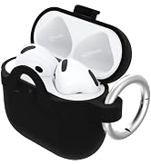 OtterBox Soft Touch Case for AirPods 4th Gen - Black Crystal