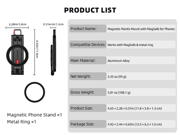 mini iphone tripod