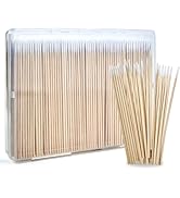 400Pcs Pointed Cotton Swabs with Storage Case, Precision Tip Cotton Swabs with Wooden Sticks, 4 I...