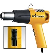 Wagner Spraytech 0503008 HT1000 Heat Gun, 2 Temp Settings 750?F & 1000?F, Great for Soften paint,...