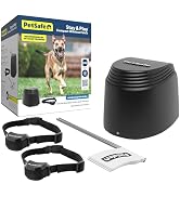 PetSafe Stay & Play Compact Wireless Fence, 2-Dog, Up to 3/4 Acre | Multi-Pet Kit Includes 2 Coll...