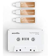 Arsvita Audio Tape/Cassette Head Cleaner with 3 Cleaner Solutions