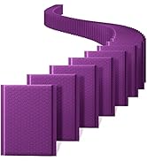 Metronic 6x10" Bubble Mailers 100 Pack Usable Size 6x9" Self-Seal Bubble Mailer Opaque Padded Env...