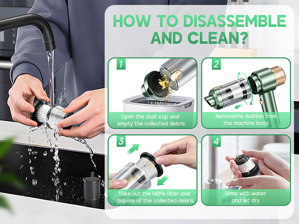 HOW TO DISASSEMBLE AND CLEAN?