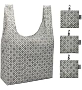 HOLYLUCK Reusable Grocery Bags,Heavy Duty Foldable Shopping Tote Bag (Extra Large, 3 Large Maze)