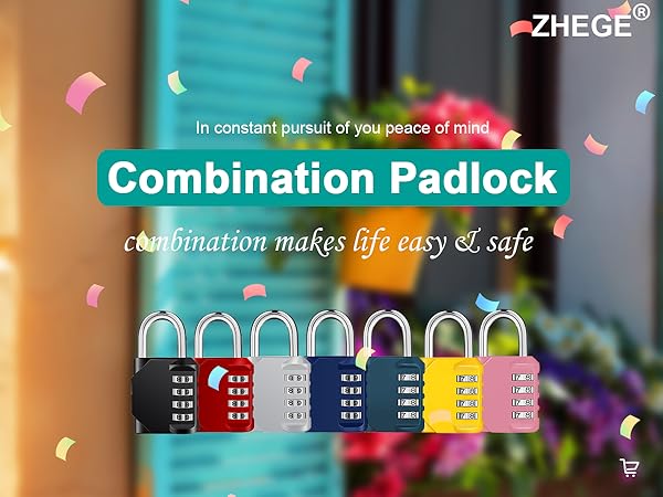 4 digit combination padlocks locker padlock gym outdoor padlock code padlock combo lock number lock