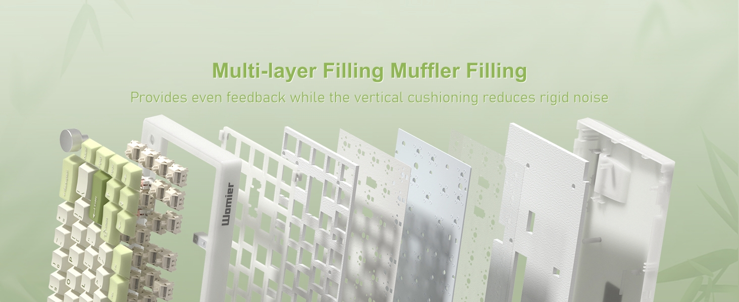 60% Gaming Keyboard Pink, QMK/VIA Creamy Mechanical Keyboard