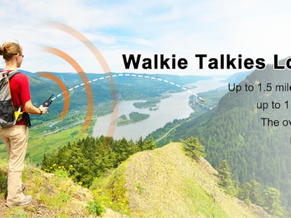 Long Range Walkie Talkies