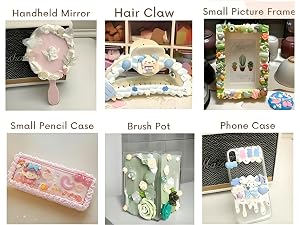 Purple Decoden Cream Glue Set