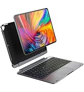 doqo iPad pro 10.5 Keyboard Case, iPad Air 3rd Gen case with Keyboard,Detachable 360° Protective ...