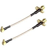 AKK MX06 2pcs 5G8 90 Degree MMCX to SMA Pigtail FPV Antenna Connector