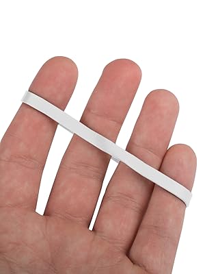 white size 64 rubber bands