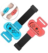Wrist Bands for Dance 2024 2023 2022 Switch and for Zumba Burn It Up - Upgraded Adjustable Elasti...