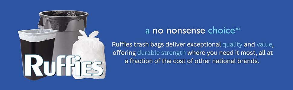 Ruffies a no nonsense choice