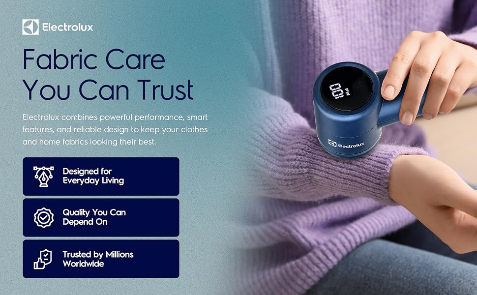 Electrolux trusted brand fabric care you can trust