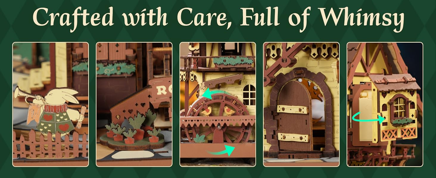 wooden clock puzzles