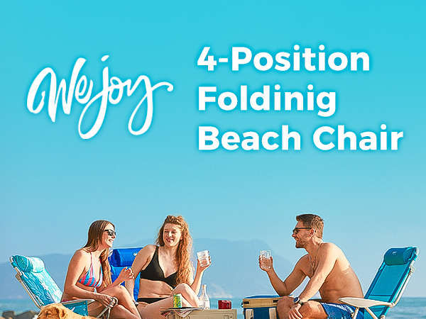 WEJOY Folding Beach Chair for Adults