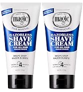 SoftSheen-Carson Magic Razorless Shaving Cream, Depilatory Hair Removal Cream for Body Hair, Regu...