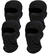 4 Pieces Balaclava Full Face Mask Ski Mask Neck Gaiter for Outdoor Sports Motorcycle Cycling UV S...