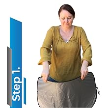 EzyShade Folding (Step 1)