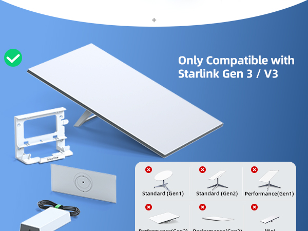 starlink wall mount gen 3
